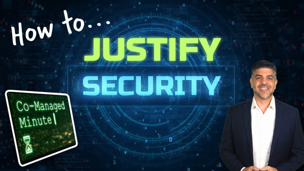 Justifying security investment when nothing has happened
