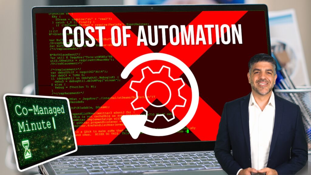 The operational cost of successful automation